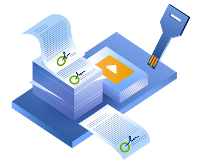 Digital signature illustration