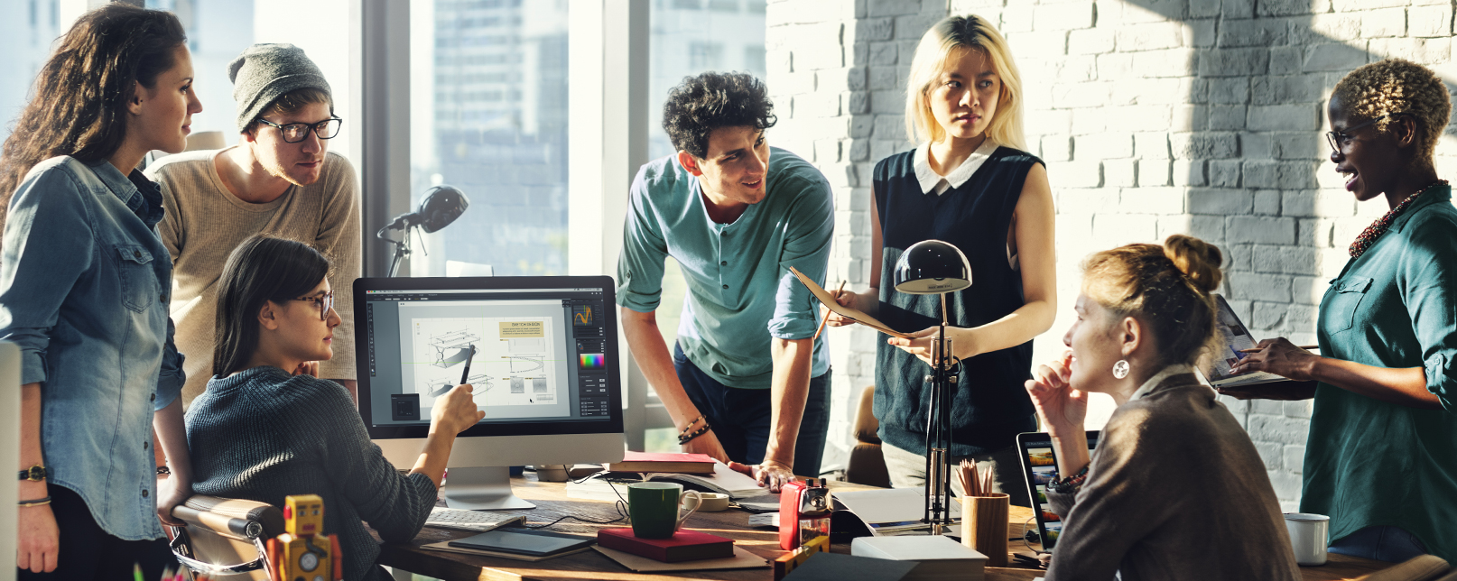 Team working together