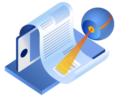 Verification target over document